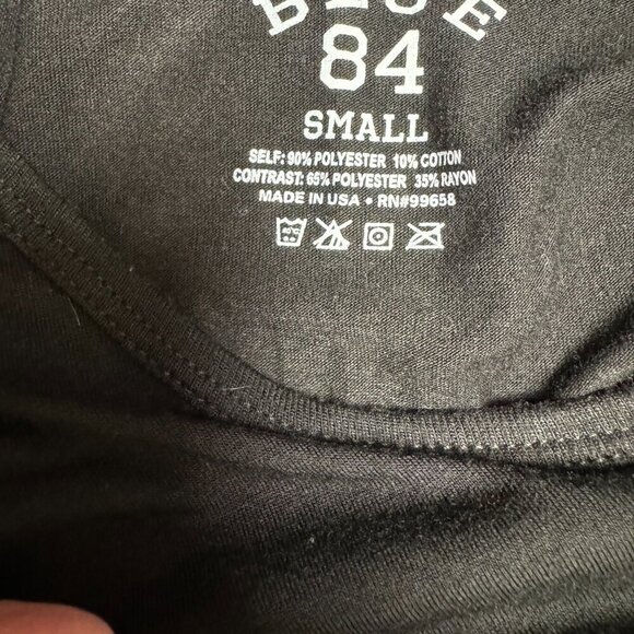 Women's Blue 84 Arkansas Razorback NCAA Short Sleeve T-Shirt. Size Small - Picture 3 of 4